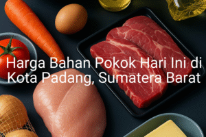 Update Harga Bahan Pokok / sembako di Kota Padang , Hari Ini (22 Juni 2025)