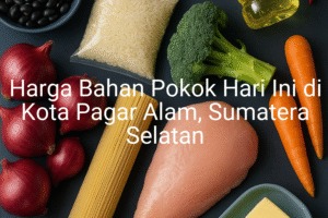 Update Harga Bahan Pokok / sembako di Kota Pagar Alam , Hari Ini (21 Juni 2025)