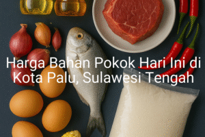 Update Harga Bahan Pokok / sembako di Kota Palu , Hari Ini (29 Juni 2025)