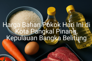 Update Harga Bahan Pokok / sembako di Kota Pangkal Pinang , Hari Ini (25 Juni 2025)