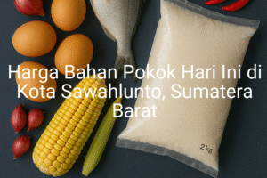 Update Harga Bahan Pokok / sembako di Kota Sawahlunto , Hari Ini (21 Juni 2025)