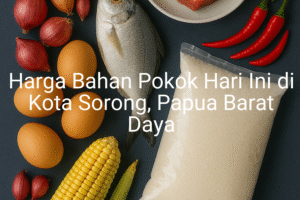 Update Harga Bahan Pokok / sembako di Kota Sorong , Hari Ini (28 Juni 2025)