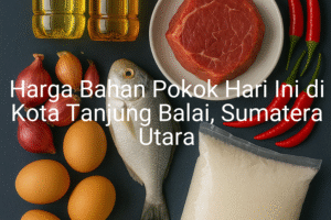 Update Harga Bahan Pokok / sembako di Kota Tanjung Balai , Hari Ini (21 Juni 2025)