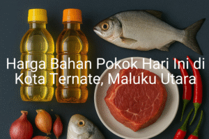 Update Harga Bahan Pokok / sembako di Kota Ternate , Hari Ini (26 Juni 2025)