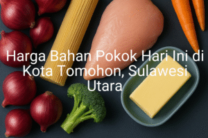 Update Harga Bahan Pokok / sembako di Kota Tomohon , Hari Ini (11 Juli 2025)